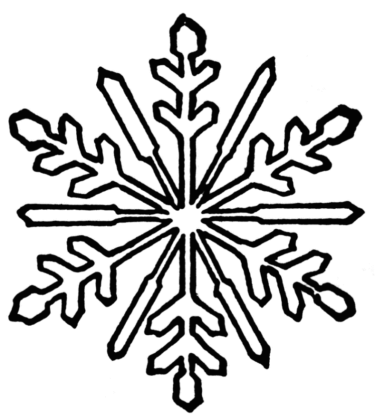 malvorlagen zum drucken ausmalbild schneeflocke kostenlos 3