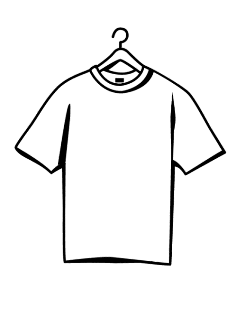 Bild von Ausmalbild-T-Shirt-kostenlos-2