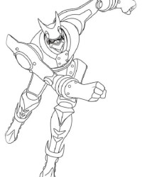 Ausmalbild Astro Boy kostenlos 3
