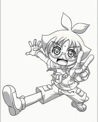 Ausmalbild Bakugan kostenlos 2