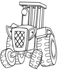 Ausmalbild Bob der Baumeister kostenlos 1