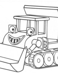 Ausmalbild Bob der Baumeister kostenlos 2