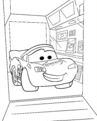 Ausmalbild Cars kostenlos 2