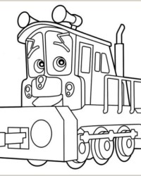 Ausmalbild Chuggington - Die Loks sind los kostenlos 1