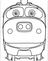 Ausmalbild Chuggington - Die Loks sind los kostenlos 2
