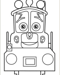 Ausmalbild Chuggington - Die Loks sind los kostenlos 3