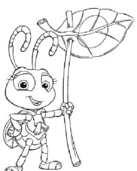 Ausmalbild Das grosse Krabbeln kostenlos 1