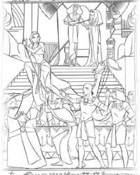 Ausmalbild Der Prinz von Ägypten kostenlos 1