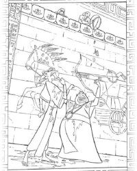Ausmalbild Der Prinz von Ägypten kostenlos 2