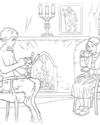 Ausmalbild Die Chroniken von Narnia kostenlos 2