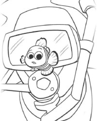 Ausmalbild Findet Nemo kostenlos 2