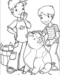 Ausmalbild Holly hobbie and friends kostenlos 3