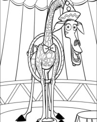 Ausmalbild Madagascar 3 kostenlos 3