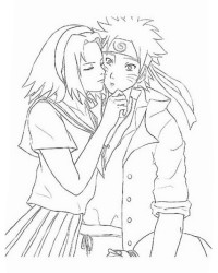 Ausmalbild Naruto kostenlos 1