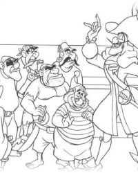 Ausmalbild Peter Pan kostenlos 2