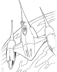 Ausmalbild Star Wars kostenlos 3