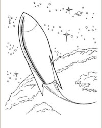 Ausmalbild Tom Corbett, Space Cadet kostenlos 1