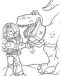Ausmalbild Toy Story kostenlos 3