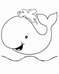 Ausmalbild Welle kostenlos 2
