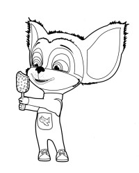 Ausmalbild eis kostenlos 3