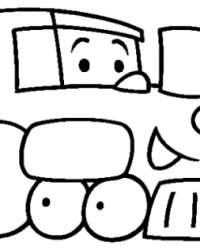 Ausmalbild eisenbahn kostenlos 1