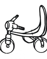 Ausmalbild fahrrad kostenlos 2
